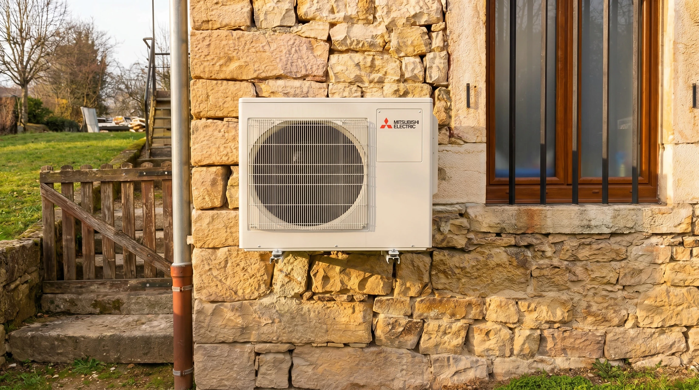 Une travailleuse installe un système de chauffage par le sol